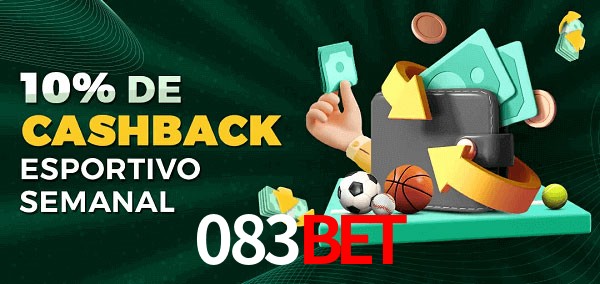 10% de bônus de cashback na 083bet
