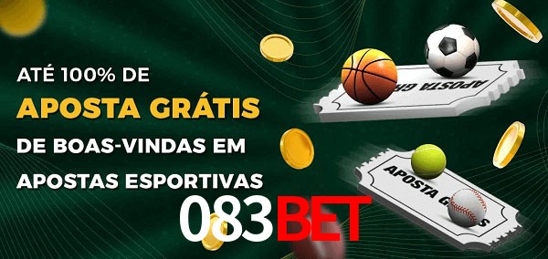 083bet Ate 100% de Aposta Gratis