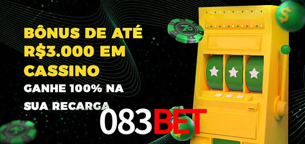 083bet melhor bônus de depósito